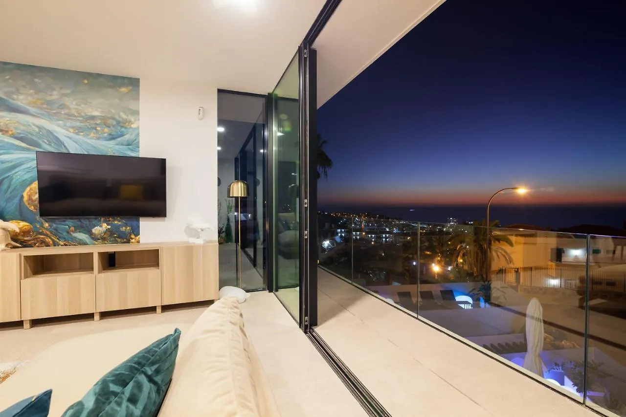 200M New A Villa With Private, Heated Pool And Amazing Ocean View Costa Adeje  Costa Adeje (Tenerife)
