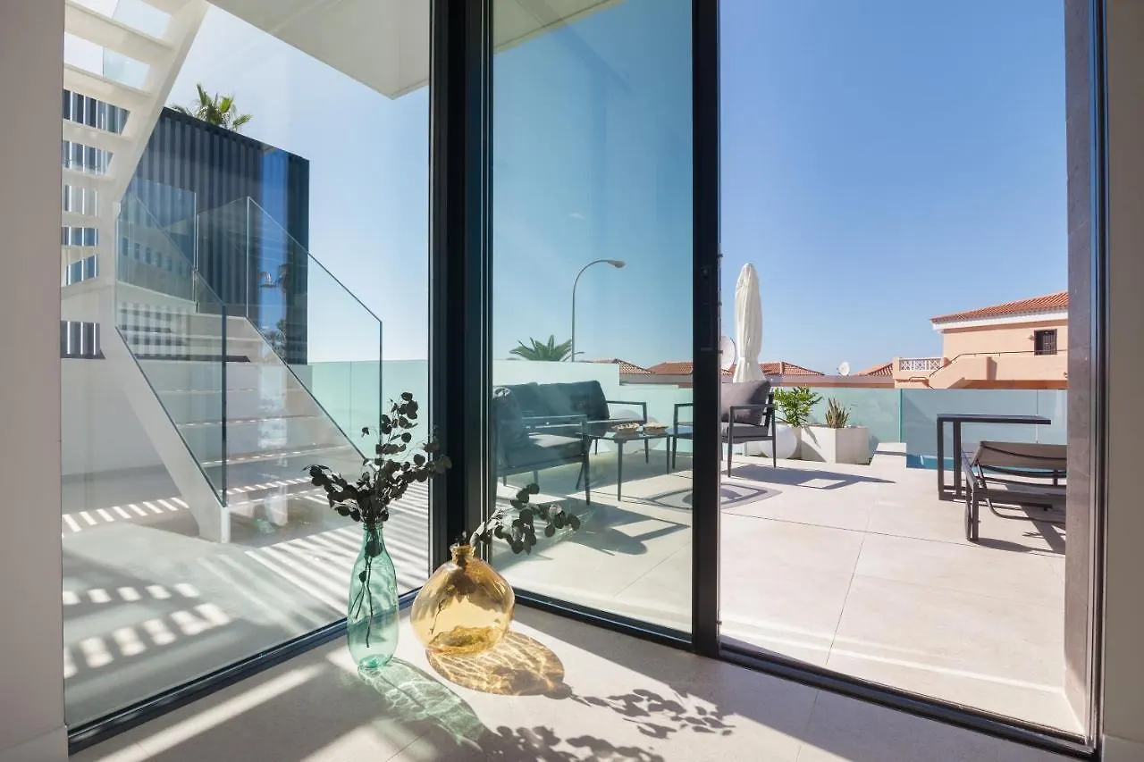 200M New A Villa With Private, Heated Pool And Amazing Ocean View 阿德耶 0*,  西班牙