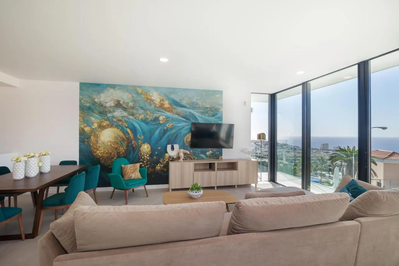 200M New A Villa With Private, Heated Pool And Amazing Ocean View Costa Adeje