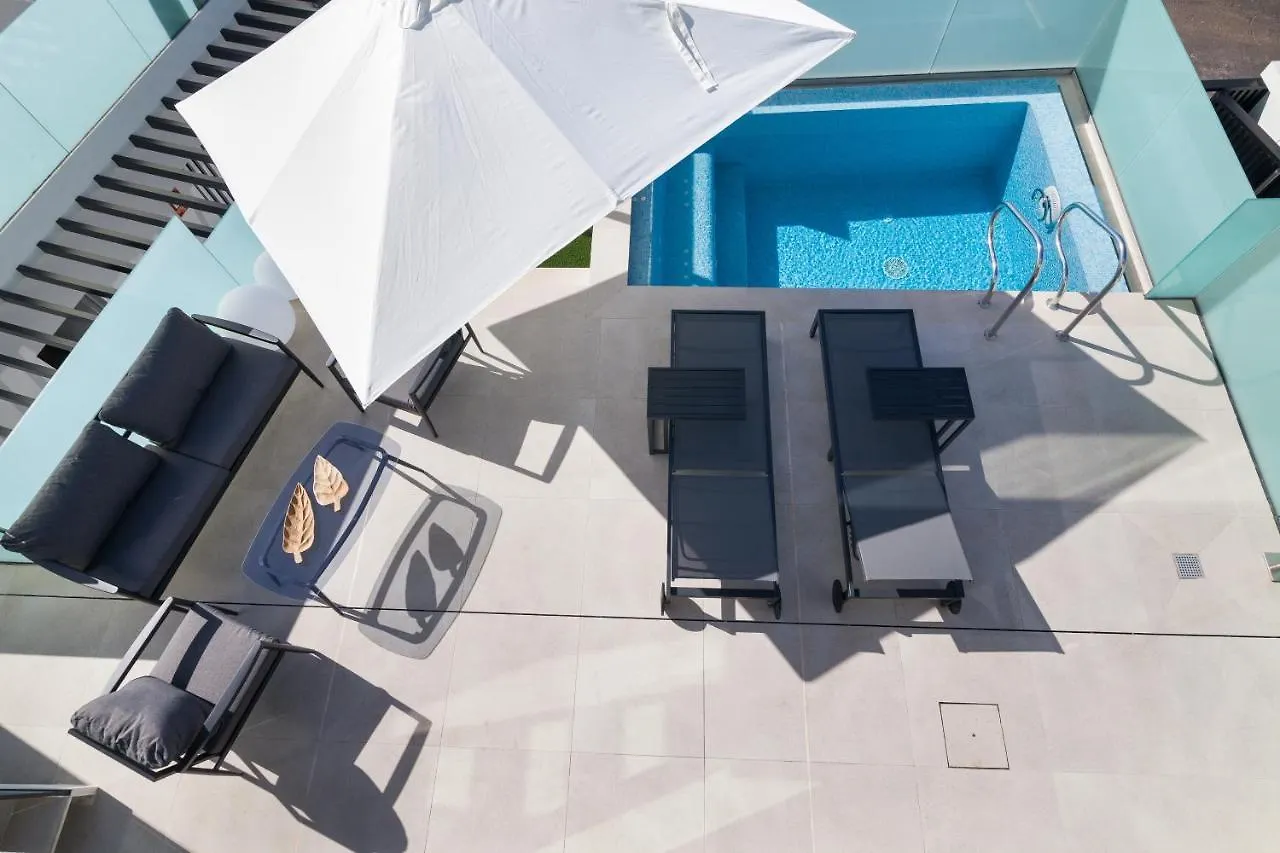 200M New A Villa With Private, Heated Pool And Amazing Ocean View Costa Adeje  0*, Costa Adeje (Tenerife)