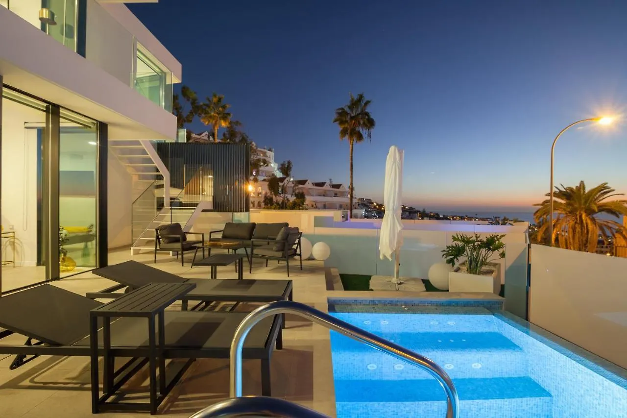 200M New A Villa With Private, Heated Pool And Amazing Ocean View Costa Adeje