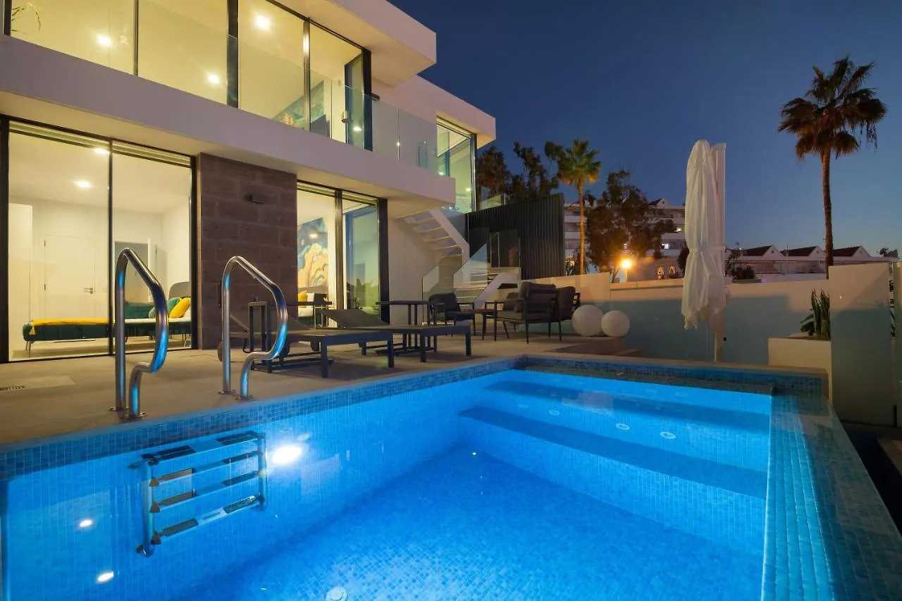 200M New A Villa With Private, Heated Pool And Amazing Ocean View Costa Adeje  0*, Costa Adeje (Tenerife) Spain